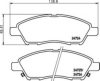 COBREQ N-1426 Brake Pad Set, disc brake
